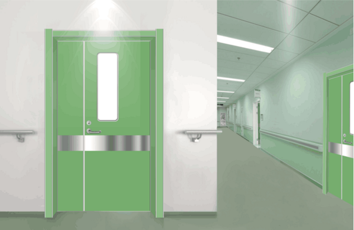 医院专用门颜色的选用对于医院装修设计的作用要求